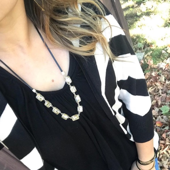 Stella & Dot | Versatile Reese Sparkle [3-in-1] Crystal+Leather Lariat N… - Picture 16 of 16